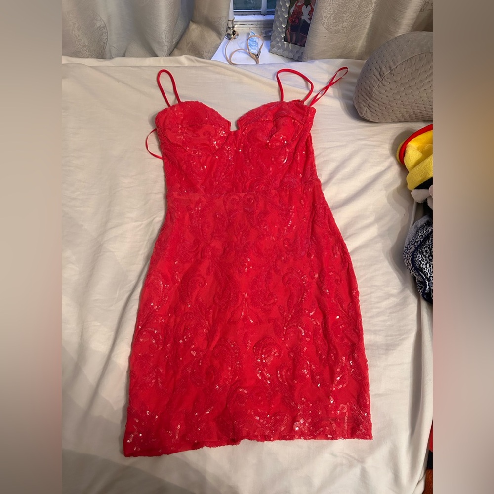 Pink Hoco dress